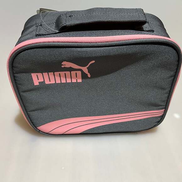 PUMA Other - PUMA Insulated Lunch Box, Dark Gray & Pink, Brand New with Tags